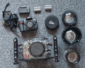 Zestaw Ikelite Nikon D200 używana obudowa podwodna wraz z aparatem i portami