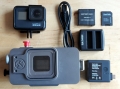 GoPro 7 Black + zestaw T-housing V2